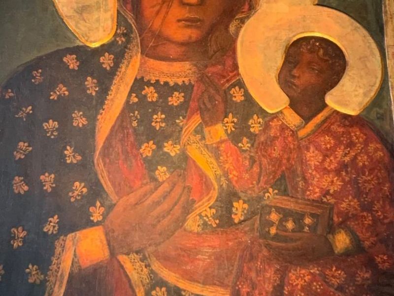 Ikone der Schwarzen Madonna