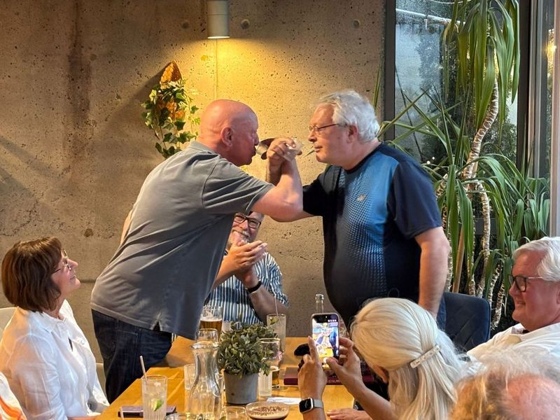 Benno und Pfr. Dziedzic